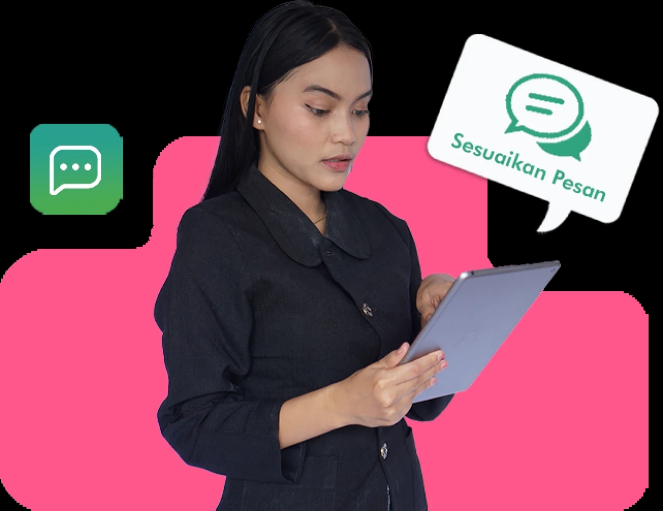 Sesuaikan Pesan