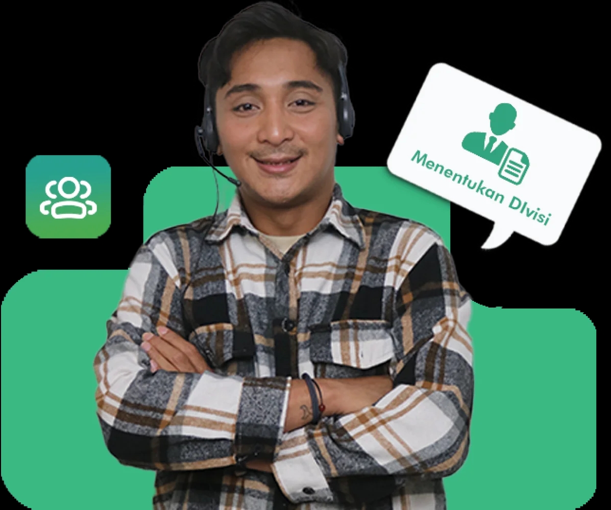 Menentukan Divisi