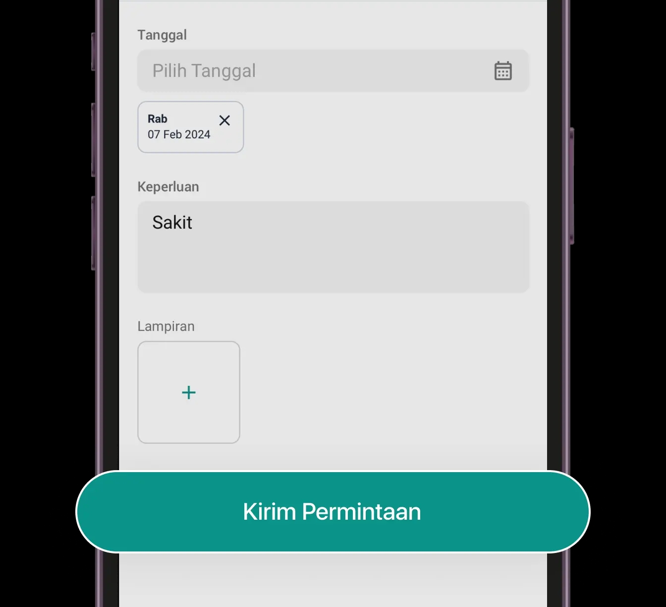 Kirim Permintaan