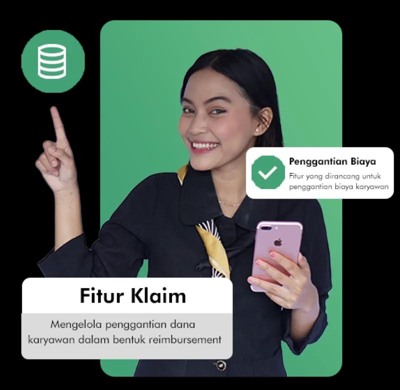 Ilustrasi fitur klaim Kerjoo