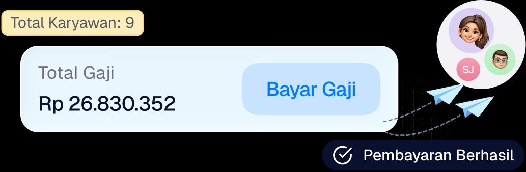 Gaji Terkirim Lebih Cepat