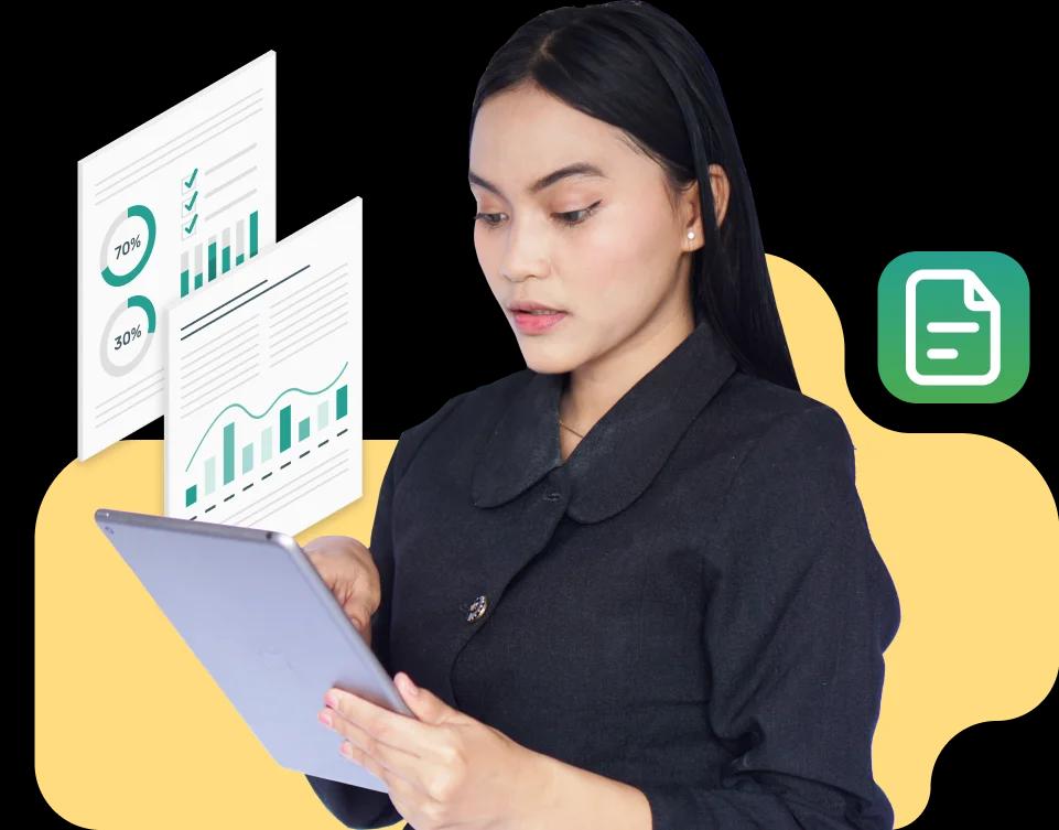 Laporan & Analisis Lebih Mudah