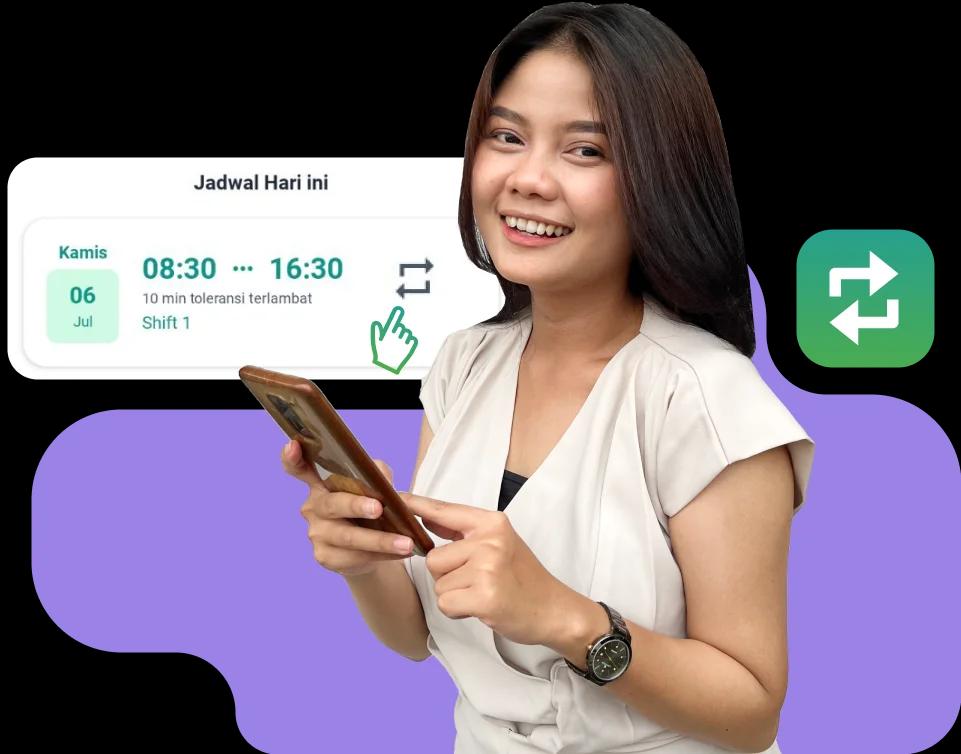Permintaan Tukar Jadwal yang Cepat dan Efisien