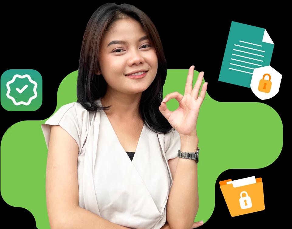 Keamanan Data Terjaga