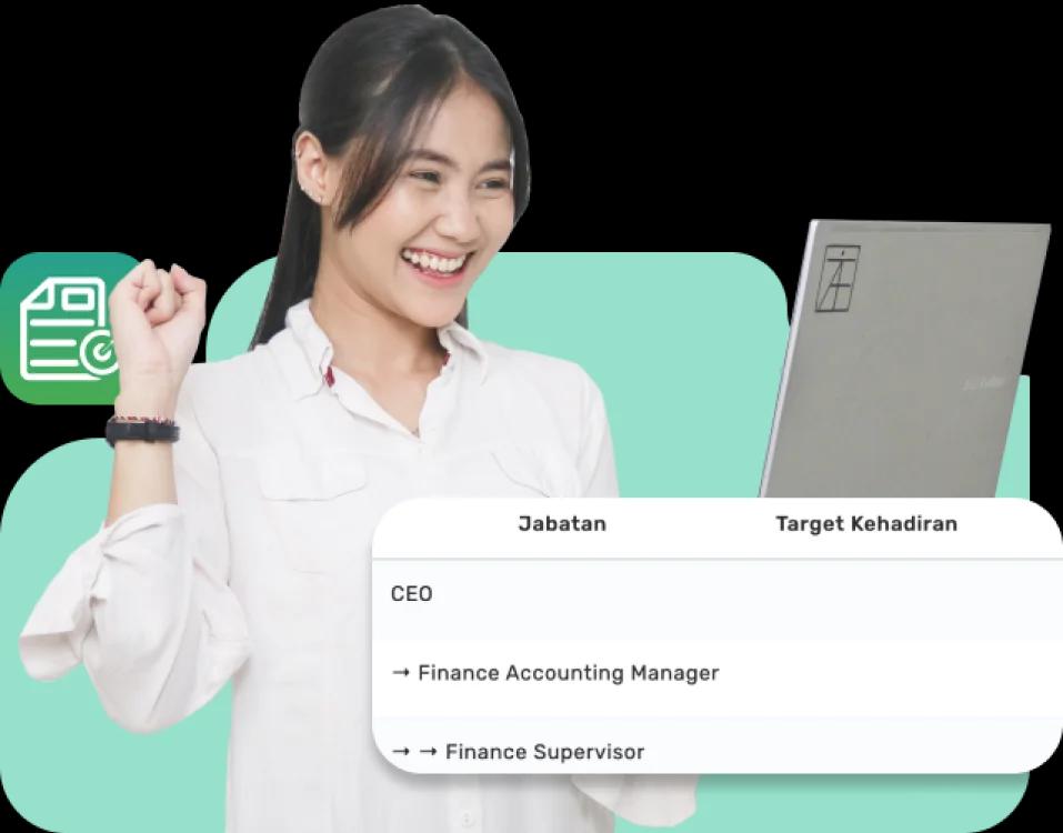 Target Kehadiran per Jabatan