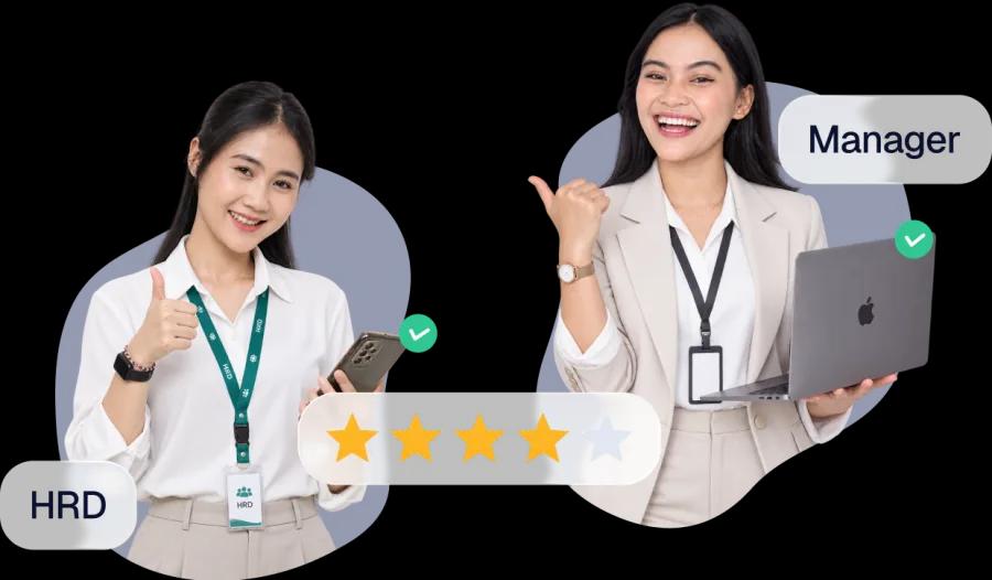 Nilai lewat Web atau Mobile
