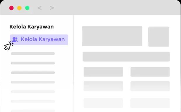 Masuk ke Menu Kelola Karyawan