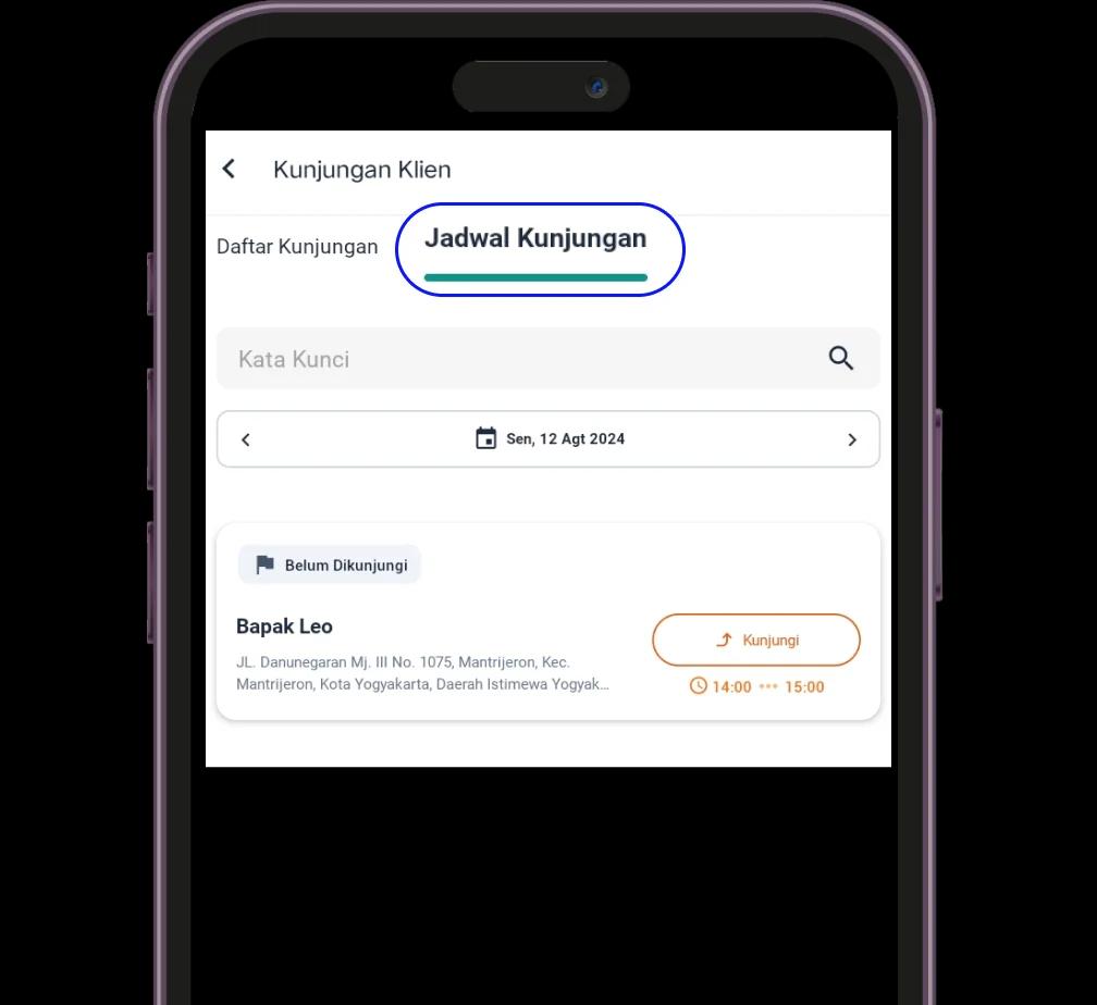 Jadwal Kunjungan