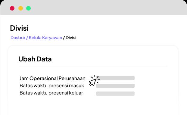 Batasi Presensi Sesuai Jam Operasional