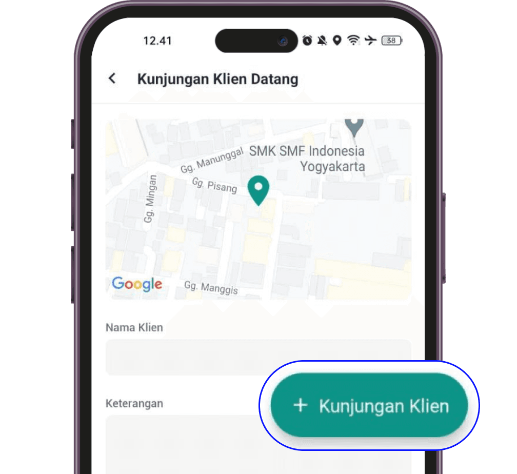 Daftar Kunjungan