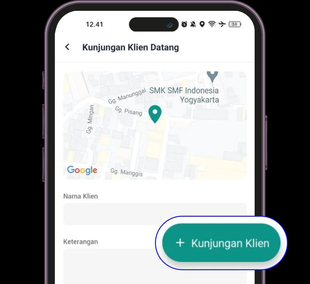 Daftar Kunjungan