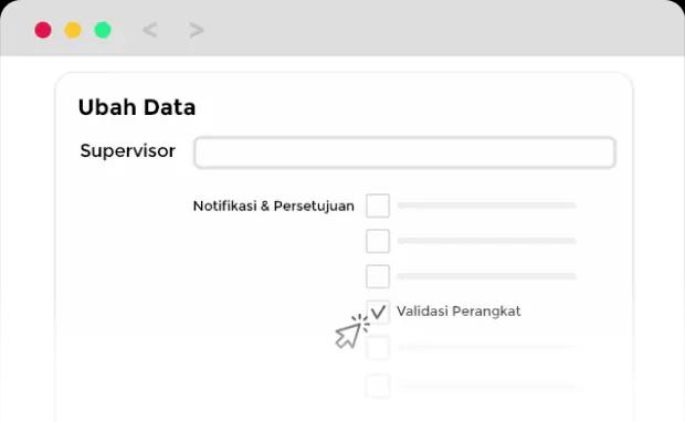 Aktifkan Fitur Validasi Device