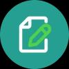 Icon Klik Tanda Pensil