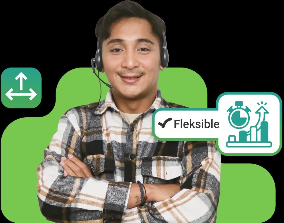 Fleksibel Sesuai Gaya Kerja
