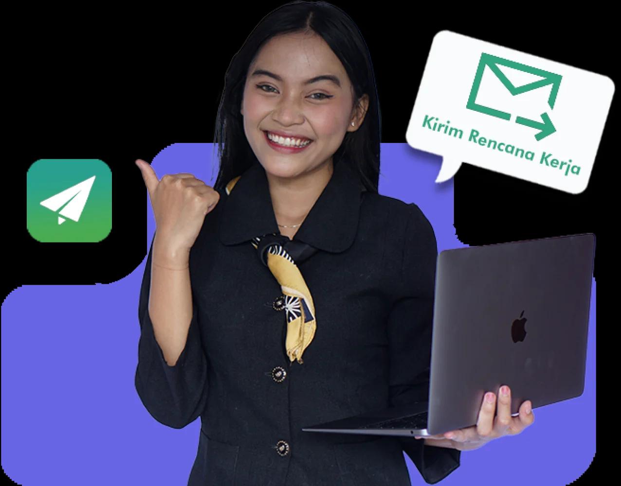 Ekspor Laporan untuk Evaluasi