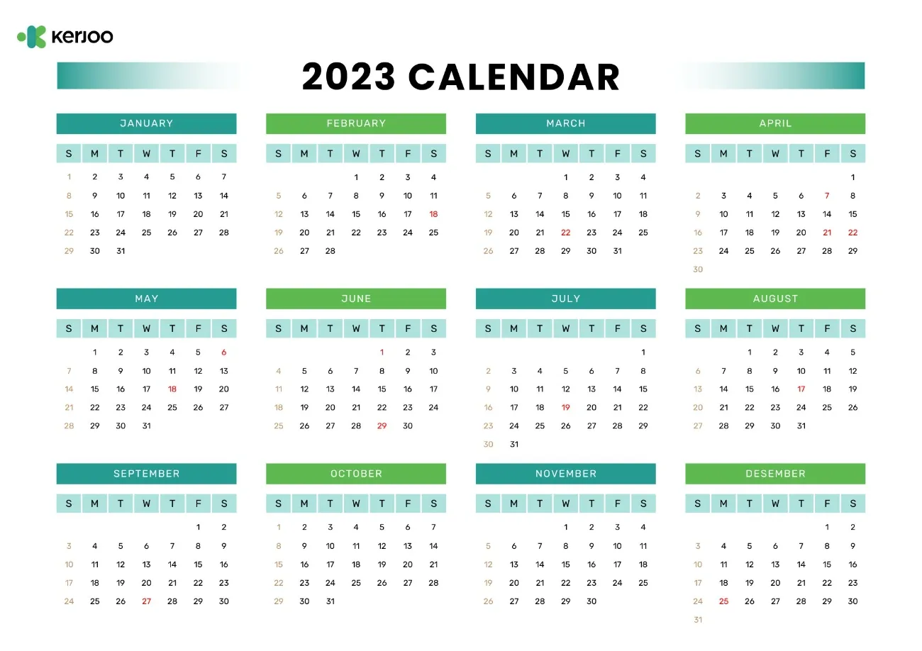 Kalender Nasional 2023