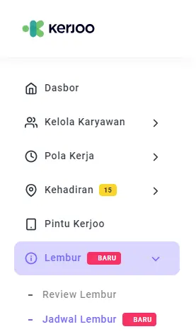 jadwal lembur