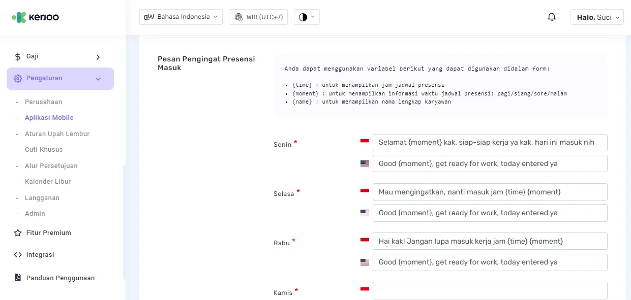 fitur multi bahasa