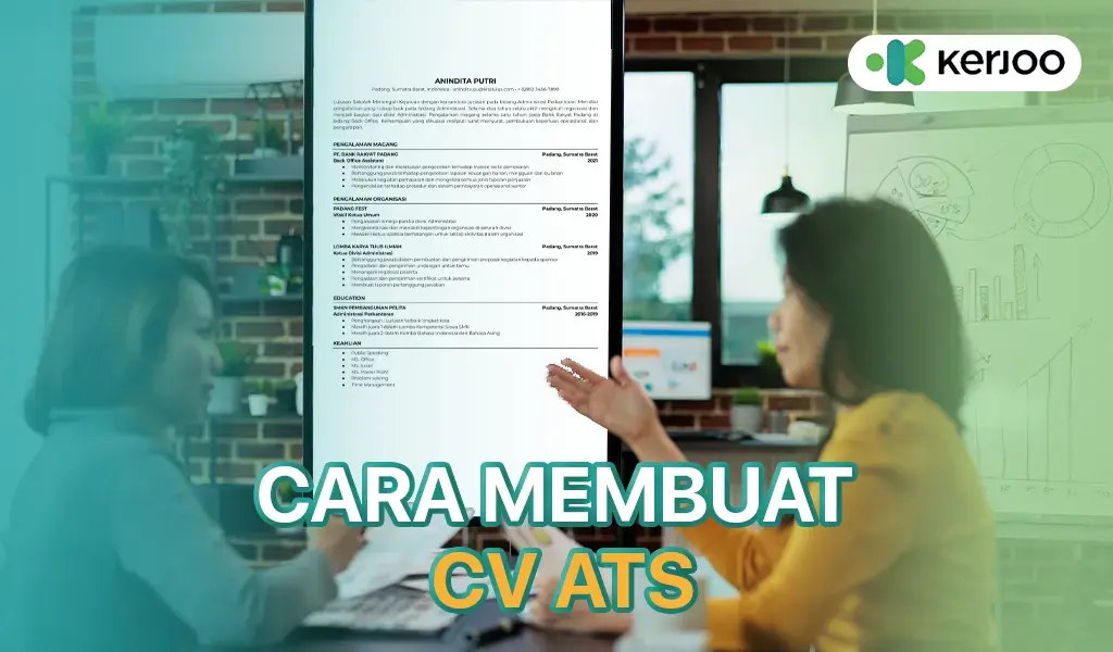 cara membuat CV ATS