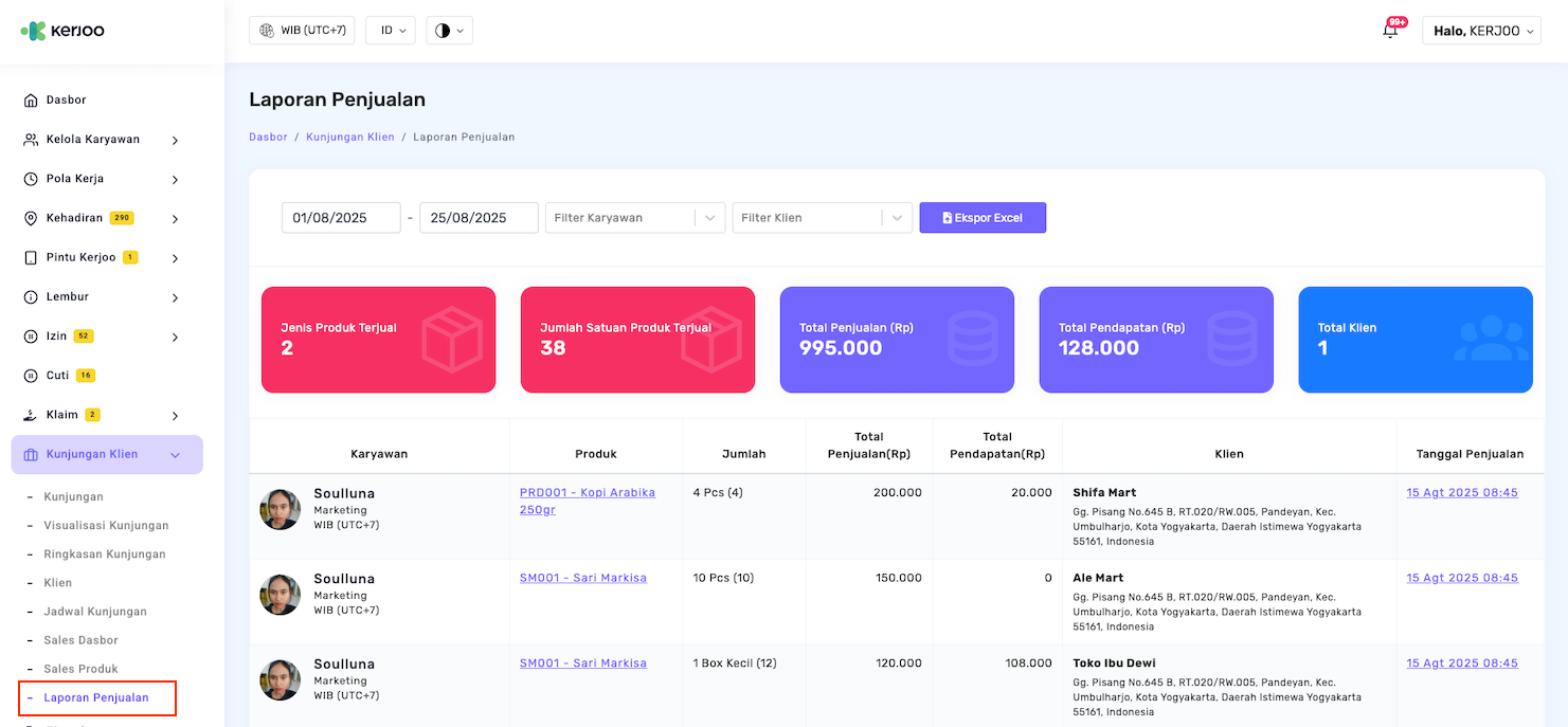 Catat Penjualan Produk Secara Langsung: Fitur Baru Kerjoo untuk Sales & Marketing