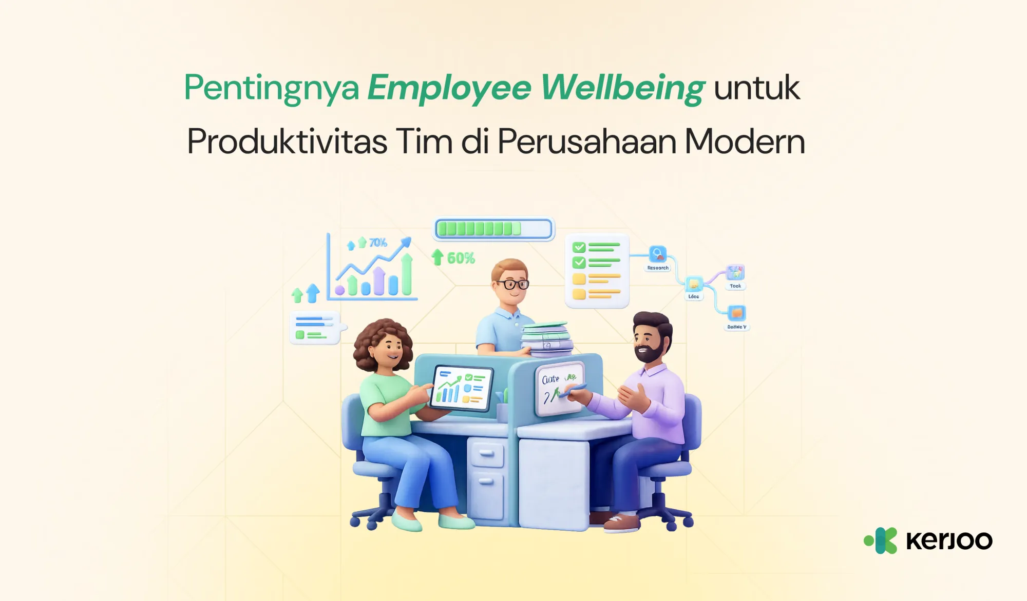 Pentingnya Employee Wellbeing untuk Produktivitas Tim di Perusahaan Modern