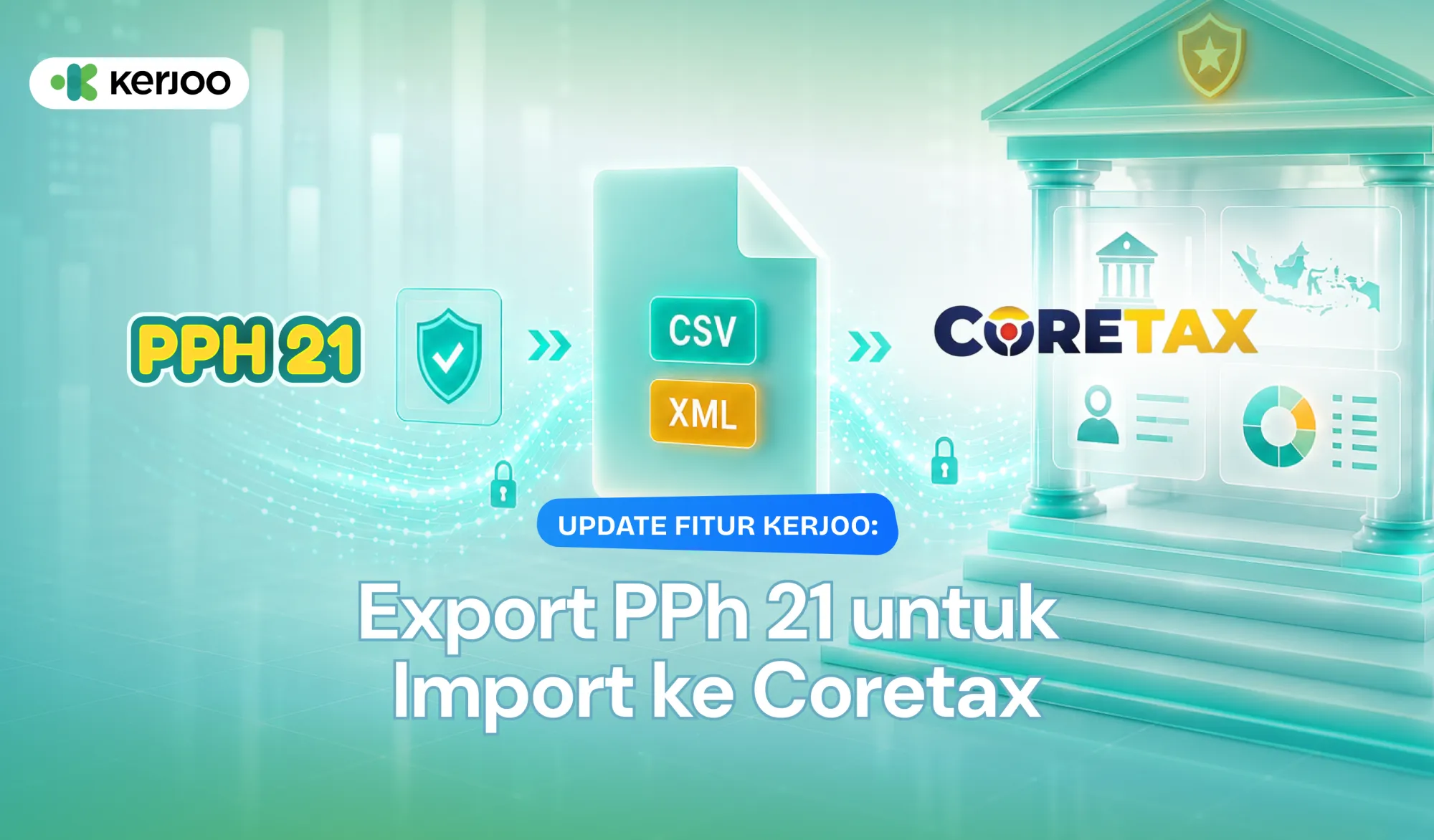 Update Fitur Kerjoo: Cara Import PPh 21 ke Coretax Langsung dari HRIS Kerjoo!
