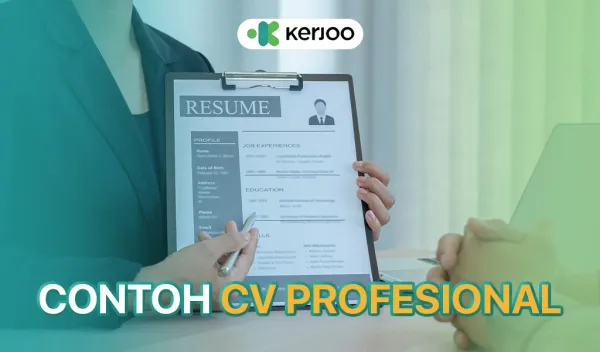 contoh CV profesional supaya lolos wawancara
